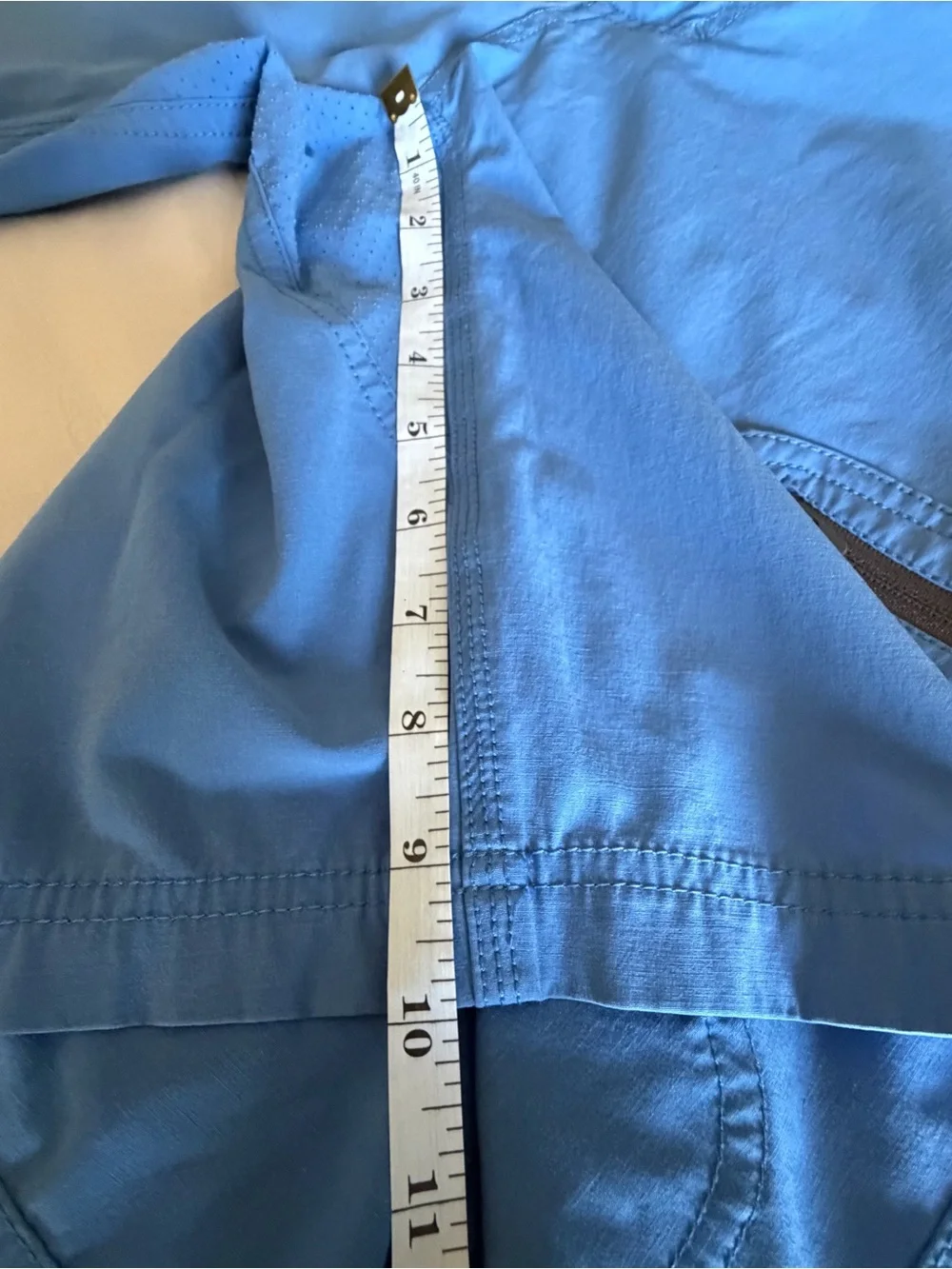 Huk Performance Fabrics Men's Blue 10.5”Cargo Fishing Shorts L 36W Pockets